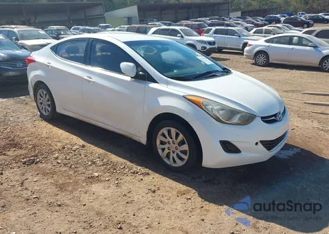 2011 Hyundai Elantra Gls z USA, uszkodzony, nr VIN 5NPDH4AE1BH060807